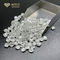 VVS 거친 하얀 실험실 다이아몬드 큰 HPHT 종합적 2 캐럿 인조 다이아몬드
