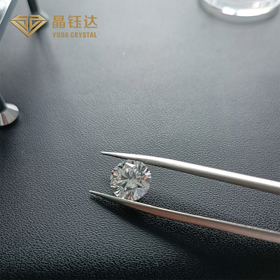 흰색 둥글 7ct 8ct HPHT 실험실에서 자란 다이아몬드 DEF 색상 VVS VS 명확성