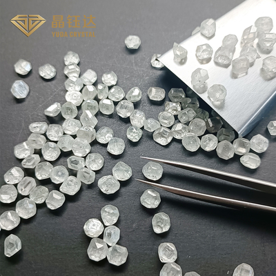 4-5 캐럿 둥근 HPHT 느슨한 다이아몬드를 위한 자르지 않은 익지않는 다이아몬드 DEF 색깔 VVS 대 SI 순수성