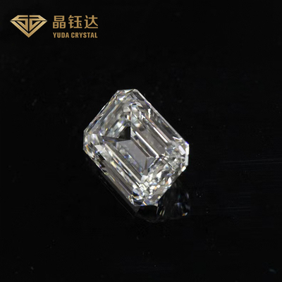 우수한 에메랄드는 반지를 위해 닦인 공상적 형태 CVD 실험실 이루어진 다이아몬드를 줄였습니다