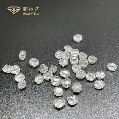 유다 크리스탈 3.0 - 4.0 ct 흰색 VVS VS HPHT 무작정 다이아몬드 인공 실험실 제작 다이아몬드