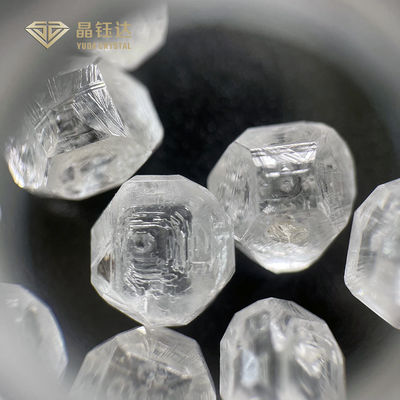 1.00 - 10.00 Ct DEF 색상 등급 절단 FL -I3 검은 HPHT 원시 탄소 다이아몬드
