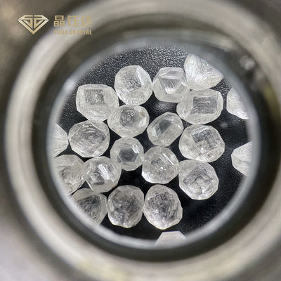 HPHT 실험실에서 자란 다이아몬드 1mm 2.5mm 합성 실험실에서 만든 다이아몬드 흰색