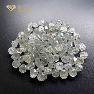 공상적 짙은 갈색 그린-엘로우 Rough Diamonds 1 캐럿 사람은 만들었습니다