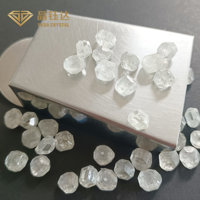 5mm ~ 7mm DEF 색상 거친 HPHT 다이아몬드 직사각형 모양