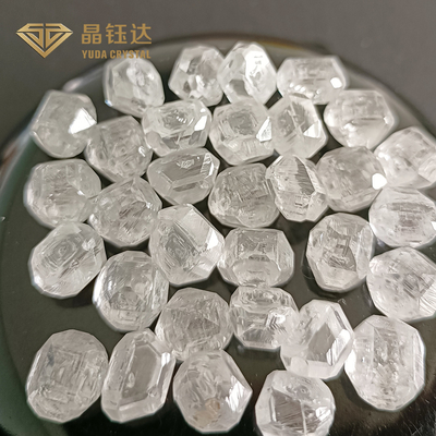 5mm ~ 7mm DEF 색상 거친 HPHT 다이아몬드 직사각형 모양