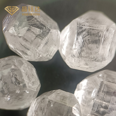 둥글 HPHT 원료 다이아몬드 8.0ct 실험실 재배 다이아몬드 흰색 VVS VS