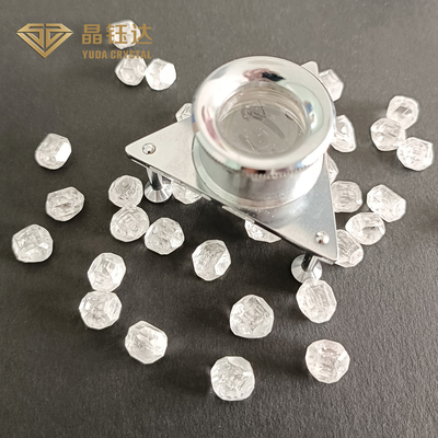 정면 6mm ~ 8mm DEF 색상 HPHT 다이아몬드 화학 증기 퇴적