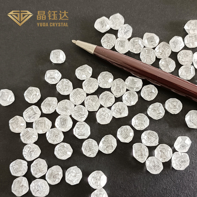 HPHT 실험실은 목걸이를 위해 하얀 다이아몬드에게 0.5 ct 작은 실험실 조립한 다이아몬드를 임명했습니다
