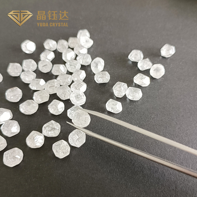라운드 8-8.99 Ct 실험실 제작 다이아몬드 HPHT 무작위 다이아몬드