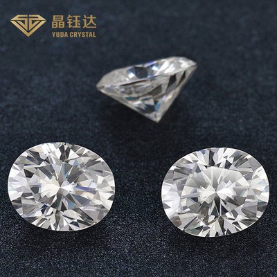 타원형 브릴리언트 컷 3.0ct HPHT IGI 인증 실험실 자란 다이아몬드 다이아몬드 반지