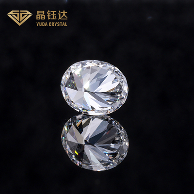 타원형 브릴리언트 컷 3.0ct HPHT IGI 인증 실험실 자란 다이아몬드 다이아몬드 반지