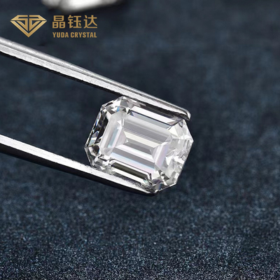1ct-3ct HPHT 에메랄드 컷 로저 IGI 인증을 가진 실험실에서 자란 다이아몬드